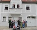 Bild: rha
Die Burgschauspieler zu Gast im Wünnenberghaus auf dem Vilsecker Marktplatz.