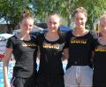 Bild: Gebert, Rudolf
Bei den deutschen Schwimm-Meisterschaften in Berlin geht dieses Quartett des Tirschenreuther Schwimm-Clubs in den Staffelentscheidungen über 4 x 100 und 4 x 200 Meter Freistil an den Start. Von links: Kathrin Bachmeier, Viktoria Bogner, Carina Bönisch und Lena Rath.