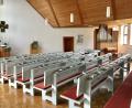 Bild: cr
Der Kirchenraum präsentiert sich nach der Renovierung in freundlichem Licht.
