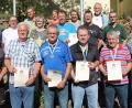 Bild: dl
Alle Sieger der bayerische Landesmeisterschaft des Oberpfälzer Schützenbundes mit dem Zimmerstutzen in Pfreimd bei den Herren 3 und 4.