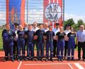 Bild: egl
Die Gruppenführer der Jugendgruppen mit den Ehrengästen (hinten, von links) Kreisbrandrat Fredi Weiß, MdL Harald Schwartz, Bürgermeister Hans-Martin Schertl, MdL Reinhold Strobl, Kreisjugendwart Sven Schmidt, Abnahmeberechtigter Thomas Brunner und stellvertretender Landrat Hans Kummert.