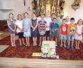 Bild: exb
Die Kinder machten bei der Gestaltung der „Urlaubsmesse“ gerne mit.