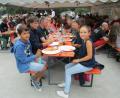 Bild: slh
Einige Minuten im Pizzaofen, dann war das Abendessen beim Weiherner Pizzaabend fertig und konnte serviert werden.