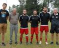 Bild: Gebert, Rudolf
Ein Teil der Neuen des Kreisligisten SV Plößberg (von links): Niklas König (FSV Tirschenreuth), Abteilungsleiter Rainer Böckl, David Lang (von einem längeren Auslandsaufenthalt zurück), Florian Knodt (SVSW Kemnath), Peter Tretter (TSV Erbendorf) und Trainer Harald Walbert.