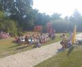 Bild: xs
Mit einer Andacht endet für die Vorschulkinder die Zeit im Pressather Kindergarten St. Michael.