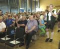 Bild: Hirsch
Auftakt mit Schwung: Blasmusik gab es zu Beginn der VdK-Großkundgebung in der Neunburger Schwarzachtalhalle zu hören.