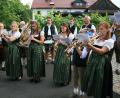 Bild: wro
Den inoffiziellen Auftakt zum Bürgerfest machte die Falkenberger Blaskapelle mit einem Standkonzert am Feuerwehrhaus.