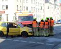 Bild: Auer, Alexander
Krankenwagen kollidiert mit Auto.