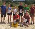 Bild: exb
Nach spannenden Spielen standen die Sieger beim Beachvolleyballturnier der Gleiritscher Landjugend fest.