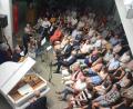 Bild: Helmut Kunz
Trotz der Hitze kamen viele Besucher zum Dozenten-Konzert des Weidener Jazz-Seminars.