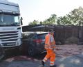 Bild: jma
Unfall auf der A93.