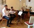 Bild: cr
Weniger bekannte Werke von Bach und Felix Mendelssohn-Bartholdy stehen auf dem Programm des Streichquartetts beim Benefizkonzert in der evangelischen Kirche Altenstadt.