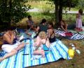 Bild: zer
Farbenfest und Picknick