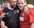 Bild: Hubert Ziegler
Vor eineinhalb Jahren feierte Martin Winkler (rechts) mit der SG Ehenfeld den Aufstieg in die Kreisklasse, Trainer Jörg Gottfried (links daneben) mit dem TuS/WE Hirschau den Aufstieg in die Bezirksliga. Für beide Teams ging es unmittelbar wieder zurück.