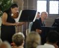 Bild: Wolfgang Steinbacher
Angetrieben von Pianist Christopher Taylor, brilliert Violinistin Aihua Zhang mit einem entfesselten Abstecher ins Zeitgenössische.