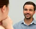 Bild: Petra Hartl
Fabian Häusler im Interview mit der Amberger Zeitung.