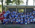 Bild: dob
Zehn Kinder mehr als im Vorjahr nutzen das Angebot des SV Waldau und nehmen an der BFV-Fußballferienschule teil. Sowohl für die Nachwuchskicker als auch für die Betreuer ist es wieder ein Erlebnis. Eine solch brütende Hitze auf dem Fußballfeld erlebt man nicht so oft.
