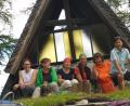 Bild: fei
Doris Reil (Dritte von links) organisiert die Ladies-Wandertour im Dachsteingebirge, die augenscheinlich gut ankommt.