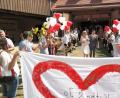 Bild: lym
Katharina Frank und Johannes Zintl zelebrieren ihren großen Tag im Sengerhof Neualbenreuth.