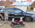 Bild: kro
Zum 19. Stiftland-Treffen des Mitsubishi-Clubs Bayern brachten viele Teilnehmer wieder ihre Familien mit.