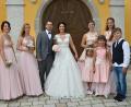 Bild: fjo
Brautkinder und Brautjungfern begleiteten Andrea Gilch und Andreas Nickl am Hochzeitstag.