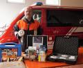 Bild: arw
Der Fachberater der Landkreisfeuerwehren, Thomas Mathes, wirbt für den Einbau von Feuermeldern und ihre regelmäßige Wartung.
