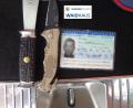Bild: exb/Bundespolizei Waidhaus
Diese verbotenen Messer vom Asiamarkt beschlagnahmt die Bundespolizei bei einem 21-Jährigen.