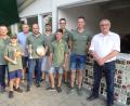 Bild: hm
Peter Kainz (Vierter von links) wurde zum Stadtmeister gekürt; Christoph Weidl (Zweiter von links) sicherte sich den Titel des Jugendstadtmeisters.