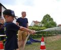 Bild: egl
Beim Spiel ohne Grenzen treten Teams der Kinderfeuerwehren gegeneinander an. Heuer war der Wettbewerb in Ursensollen, nächstes Jahr geht er in Hahnbach über die Bühne.