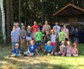 Bild: exb
Die Kinder machen sich mit dem Burschenverein auf Schnitzeljagd.