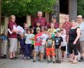 Bild: wlr
Zufriedene Kinder und zufriedene Betreuer. Das Ferienprogramm der Siedler kommt an.