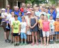 Bild: lep
Glück mit dem Wetter haben die Wanderfreunde bei ihrem Ferienprogramm-Angebot: Blauer Himmel und Sonne mit einer kühlen Brise bedeuten ideales Wanderwetter.
