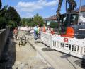 Bild: Hirsch
Auf einer Länge von 200 Metern ließ die Stadt in der Wilhelm-Busch-Straße die Trinkwasserleitungen erneuern.