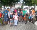 Bild: exb
Die Kinder genossen die Radtour zum Müllner-Hof.