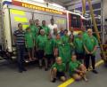 Bild: mor
Auf grünen T-Shirts wurde die 15-jährige Partnerschaft zwischen den Feuerwehrjugenden Grafenwöhr und Grafenwörth festgehalten. Bürgermeister Edgar Knobloch (hinten rechts) würdigte den Zusammenhalt und die Arbeit der ehrenamtlichen Betreuer.
