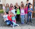 Bild: bö
"Wir haben alle versteckten Zettel gefunden", freuen sich die Kinder.