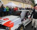 Bild: bsc
Der zweifache Deutsche Rallyemeister, Harald Demuth mit seinen legendären Audi.