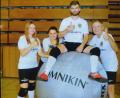 Bild: exb
Tabea Völkl, Nina Kick, Dominik Feistl und Gernot Köcher sind Kin-Ball-Spieler. Derzeit kämpfen sie bei den Europameisterschaften und der Klub-Weltmeisterschaft im slowakischen Trnava um eine mögliche gute Platzierung.