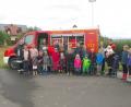 Bild: exb
Trotz des durchwachsenen Wetters kamen zahlreiche Teilnehmer zum Kindertag der Feuerwehr Querenbach.