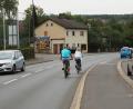 Bild: Petra Hartl
Dieses Bild wird künftig vorherrschen: Radfahrer müssen in der Hofgartenstraße die Fahrbahn benutzen und dürfen nicht mehr auf den Gehsteig.