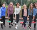 Bild: kro
Sie trainieren mit sehr viel Ehrgeiz und hoher Motivation: (von links) Susanne Seidel, Stefanie Ernstberger, Julia Mayer, Lena Schnurrer, Jessica Hötzel und Judith Müller.