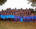 Bild: fjo
100 Kinder und Jugendliche zeigen sich beim Sporttag der JFG Oberpfälzer Grenzland vor allem von ihrer fairen Seite.