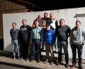 Bild: exb
Klaus Reindl, Josef Lang und Jörg Bauer (hinten, von links) holten bei der vereinsinternen Asphaltstock-Meisterschaft den Sieg. Mit im Bild (vorne, von links) Vorsitzender Otto Gradl, Sebastian Härtl, Markus Neumann, Alois Weiß, Wolfgang Rosner und Tobias Lauterbach.
