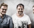 Bild: Sandalo Lopez
Jonas Falkenstein, Ricardo Parra, David Allstadt (von links) und Sandalo Lopez sind Banana Creme. Letzterer ist erst seit kurzem Teil der Band und nicht mit im Bild. Dafür hat er das Foto aber geschossen.