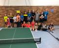 Bild: exb
Gut frequentiert war das Schnupperangebot der Tischtennisabteilung des SV Hahnbach.	Bild: exb