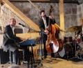 Bild: lr
Boogie Woogie in Reinkultur: Jens Wimmer (Piano), Alex Spengler (Kontrabass) und Florian Fischer (Schlagzeug) bilden ein perfekt eingespieltes Trio. Gute Laune und Spaß an der Musik sind garantiert.
