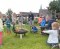 Bild: jub
Die Kinder backten Stockbrot am Lagerfeuer, ein ganz besonderer Genuss.