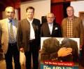 Bild: Hirsch
Eröffneten den Wahlkampf für die AfD in den Stimmkreisen Schwandorf und Cham (von links): Dr. Felix Börner, Dr. Wolfgang Pöschl, Reinhard Mixl, Josef Lankes und Johann Kellermeier.