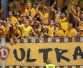 Bild: Friso Gentsch/dpa
Die Fans von Dynamo Dresden haben nicht den besten Ruf.