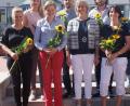Bild: weu
Rektorin Beate Vetterl (Dritte von rechts) freut sich, mit Konrektorin Christine Losch (rechts) Verstärkung in der Schulleitung zu haben. Auch die neuen Kolleginnen und Kollegen (von links) Pia Liegl, Miriam Spannagl, Isabelle Lehmann, Alexander Karrasch und Peter Grosser wurden herzlich empfangen.